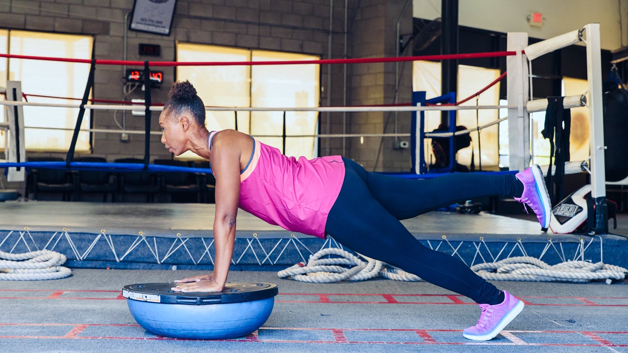 Reverse Aging After 50 With These Easy Exercise Ball Moves, Trainer Says —  Eat This Not That