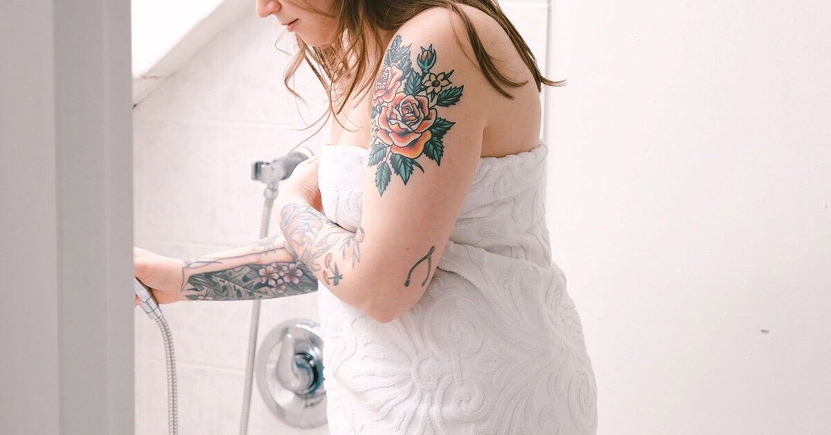 Showering with a New Tattoo: Everything You Need to Know