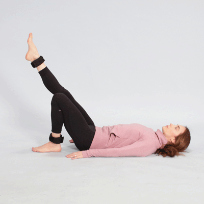 exercise used ankle weights