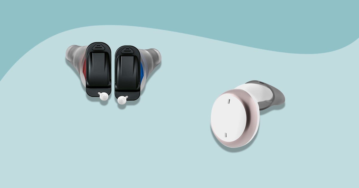 Invisible Hearing Aid Sound Amplifier Hearing Aid Earphone Bluetooth Hearing Aid Clearly and Solf Sound Adaptive Noise Reduction 