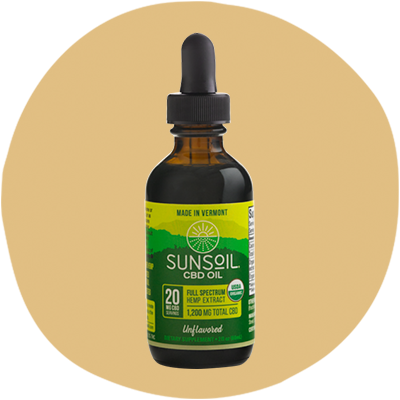 Sunsoil Regular Strenght Cinnamon CBD Oil