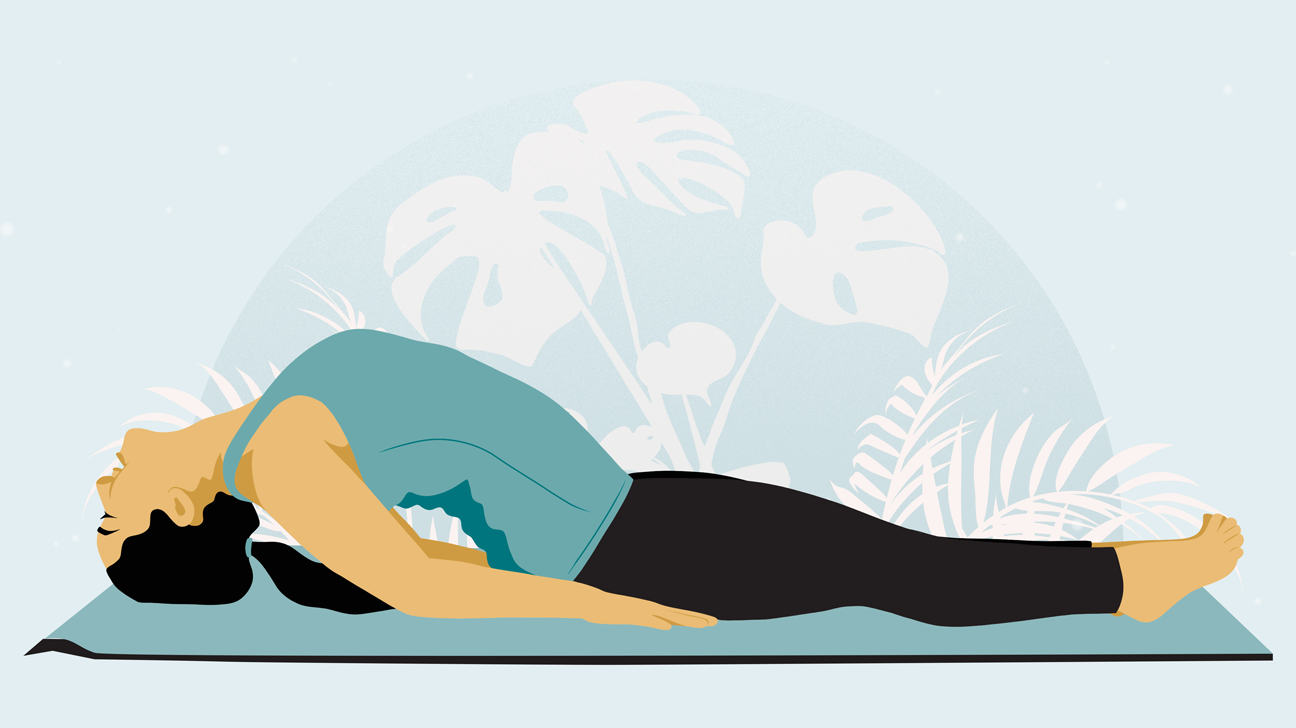 Featured Restorative Pose: Supported Supine Twist - Yoga for Times