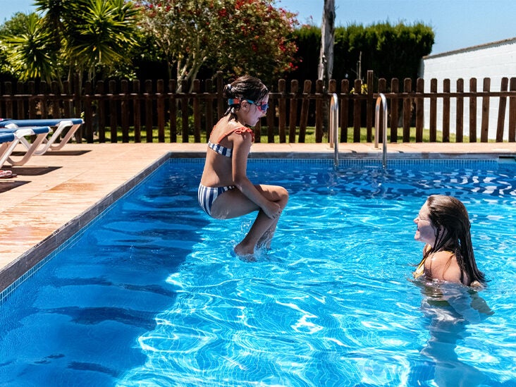 Lifeguard Pees In Pool