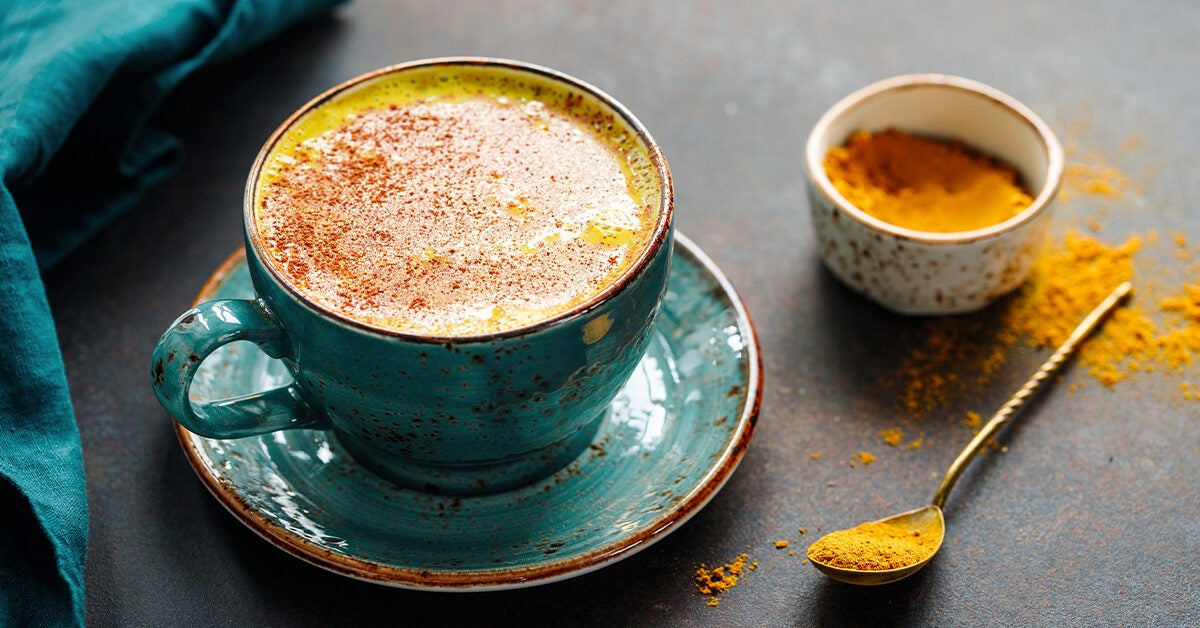 turmeric latte with espresso