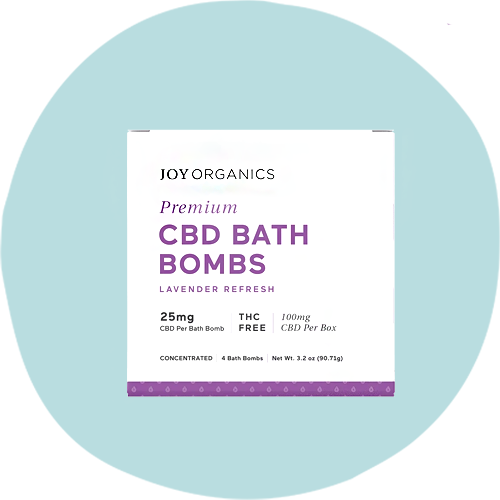 Joy Organics Lavender CBD Bath Bombs