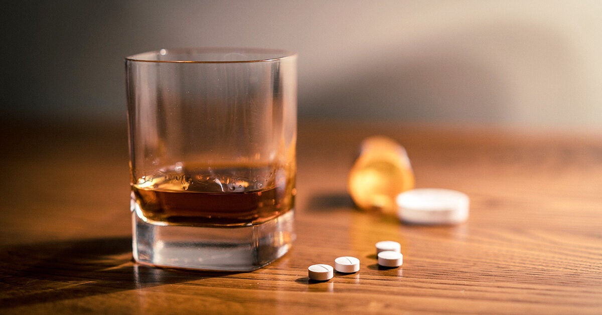 What is the effect of combining opioids and alcohol?