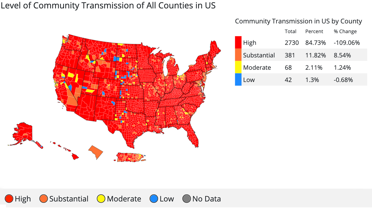 Where COVID-19 Cases, Hospitalizations Are Rising