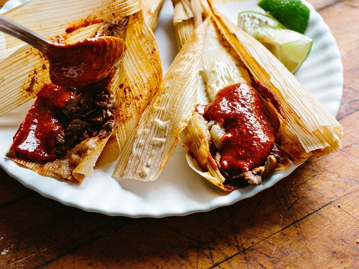 strawberry tamales