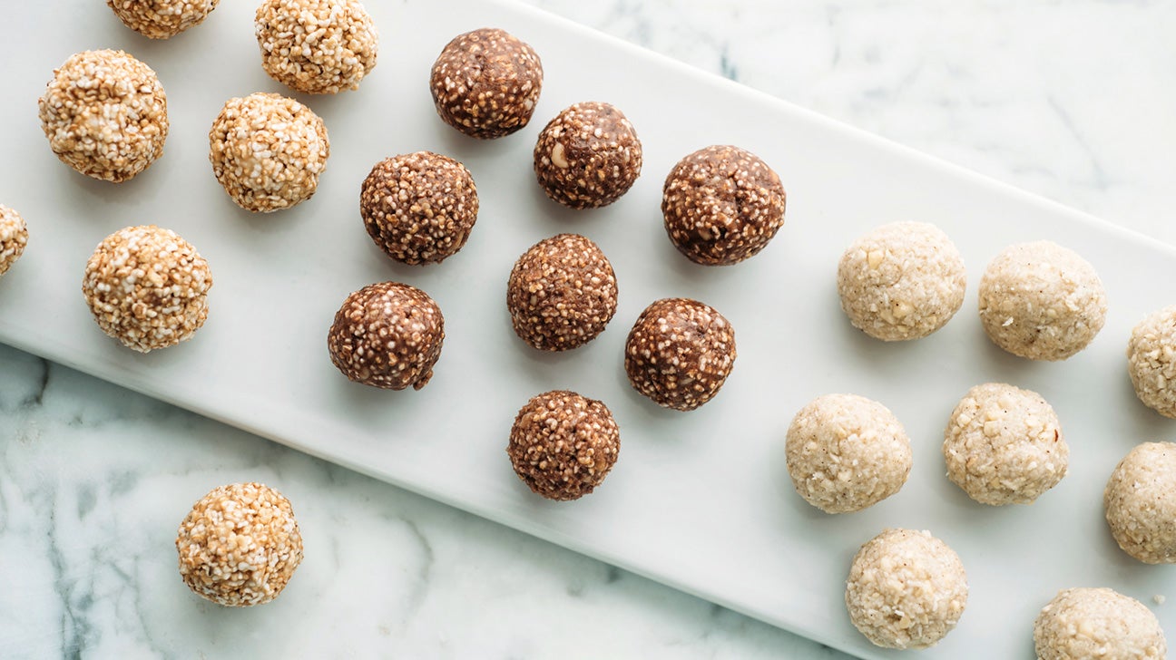 Coconut Protein Balls (No Bake) - Savor the Flavour