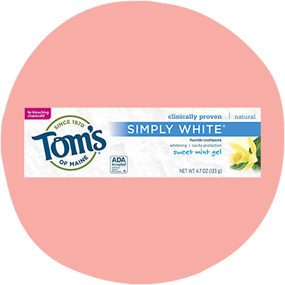 Tom's of Maine Simply White Fluoride Toothpaste