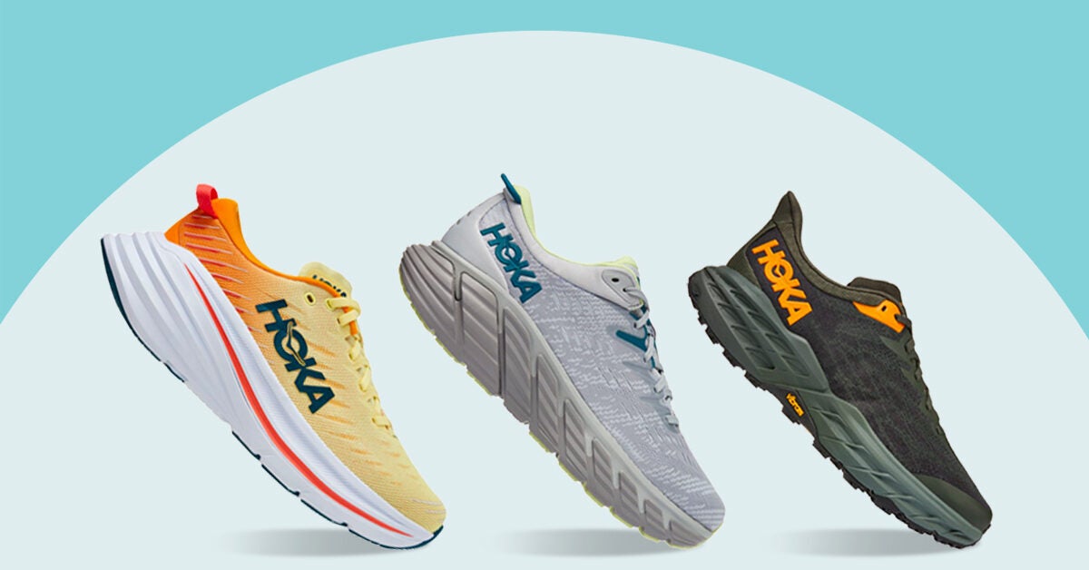 hoka one one marathon shoe