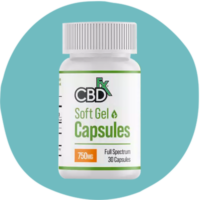 CBDfx CBD Gel Capsules