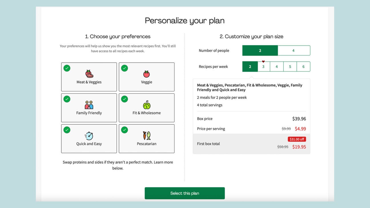 how to cancel hellofresh on app us