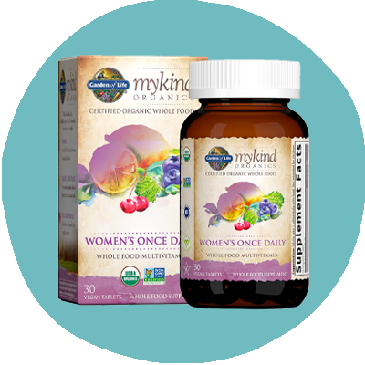 Garden of Life mykind Organics Women's Once Daily Tablets
