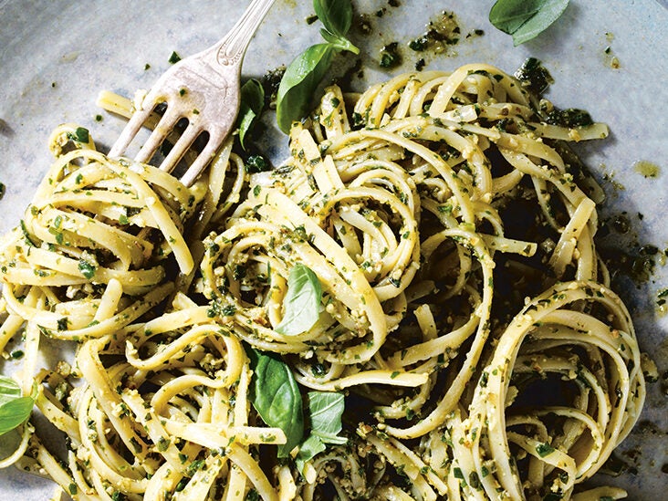 Try This Delicious Peruvian Linguine and Pesto from RD Maya Feller