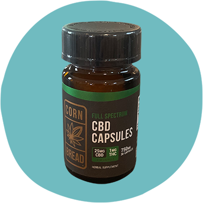 Cornbread Hemp CBD Capsules