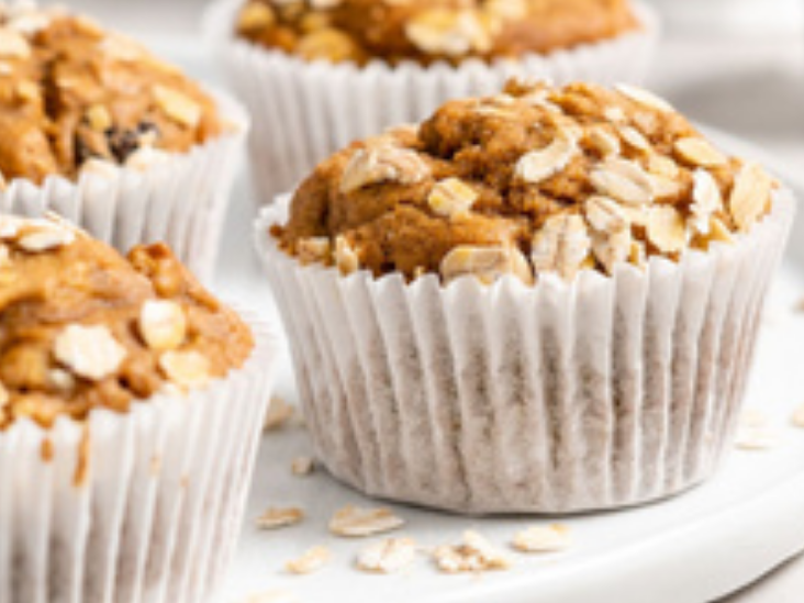 Pumpkin Oat Muffins