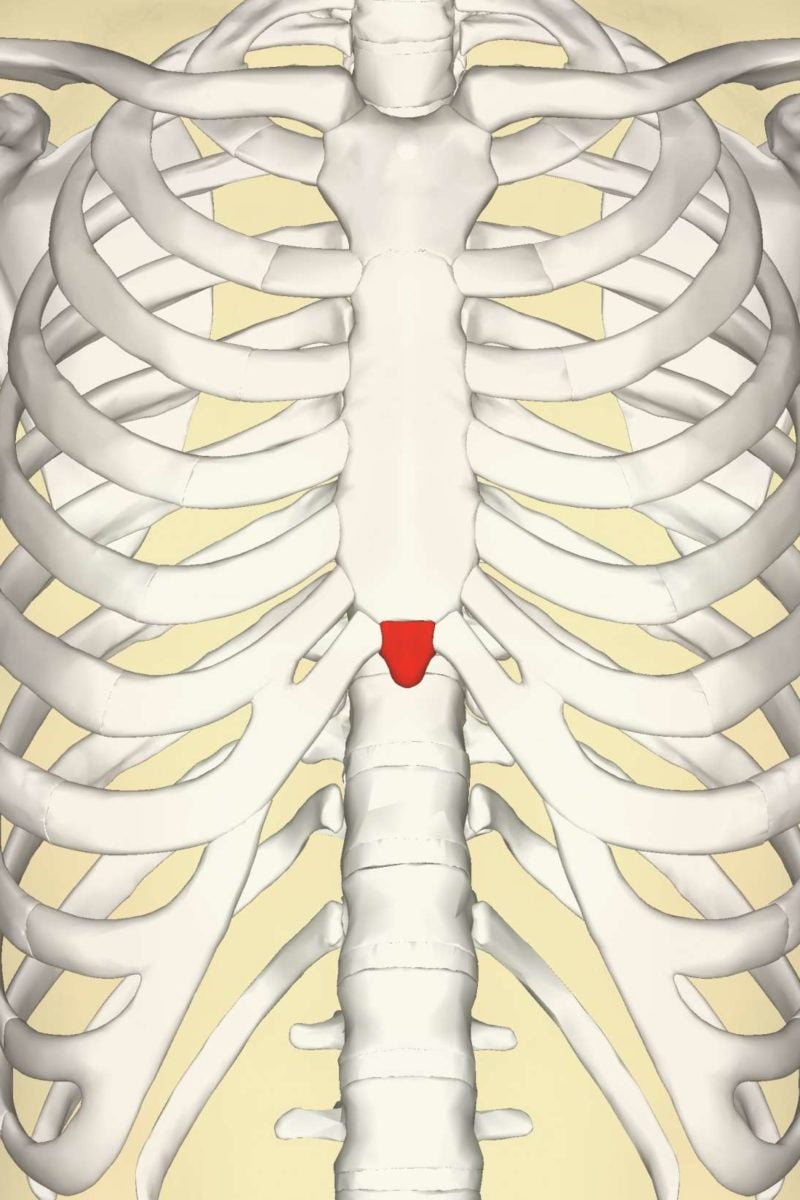 pain in centre of chest bone